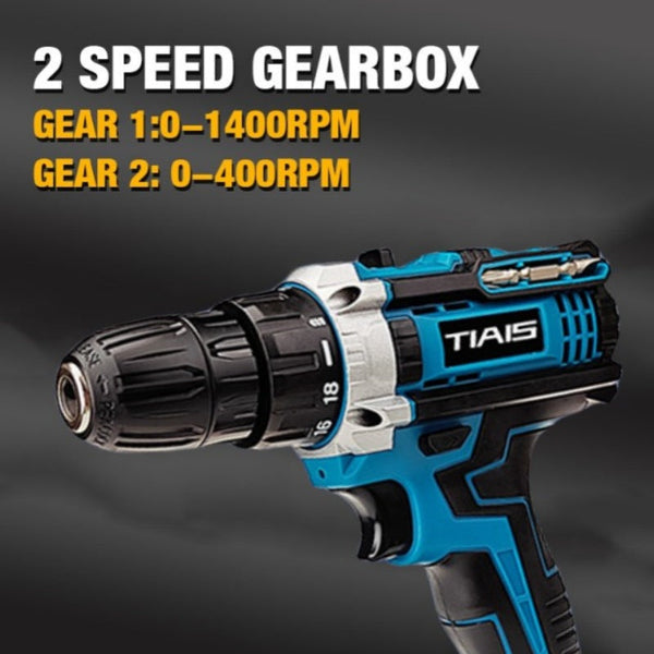 Electric Cordless Drill with Battery & Charger